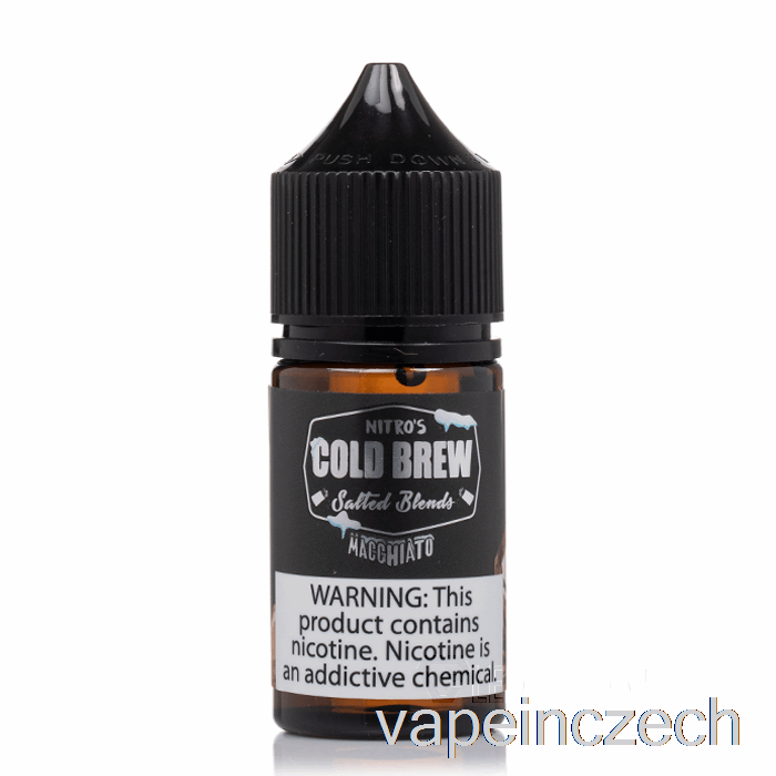 Macchiato - Nitros Studené Vařené Soli - 30 Ml 25mg Vape Per